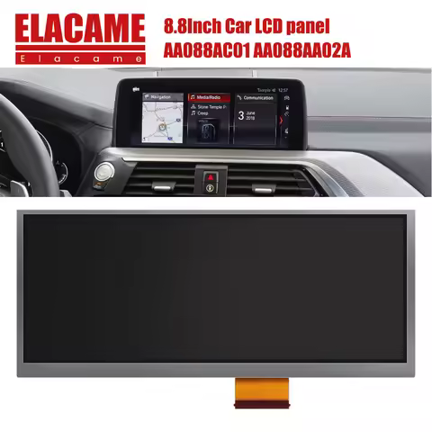 8.8 inch LCD Screen Display AA088AC01 AA088AB01 AA088AB03 For BMW F25 X3 X4 X5 X6 E70 CID CIC Car Na