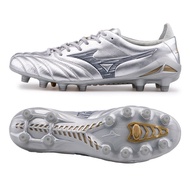 Mizuno Morelia Neo4 IV Elite MD P1GA253204 Silver Mens Soccer Cleats Shoes V4EI