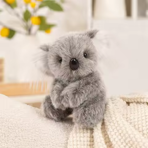 19cm New Australia Koala Plush Toys Furry Koala Dolls Stuffed Soft Animal Pillow for Friend Birthday