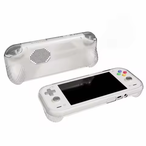 New TPU Protective Case Clear Anti-Scratch Soft Cover Shockproof Game Console Shell for Anbernic RG5
