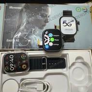 Microwear S10 Ultra Ai3 Smartwatch Android 4G 5G LTE สมาร์ทนาฬิกาหมุนกล้องเข็มทิศ NFC Face Recogniti
