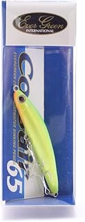 Evergreen #777 Minnow Pencil Corsair 2.6 inches (6.5 cm), 0.2 oz (7 g), Lime Chart Lure