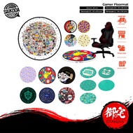 【12.12 SALE】SAIKODA Anime Theme Round Gaming Carpet - One Piece / POKEMON / Demon Slayer / Mario /Fi