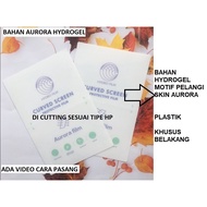 ANTI-SCRATCH BACK HYDROGEL AURORA RAINBOW VIVO V60 5G Y400 Y04 Y04S Y19S Y19S GT 5G Y19S PRO ANTI-FU