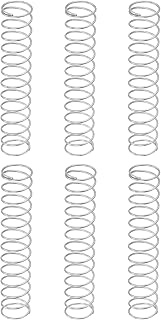uxcell 6Pcs Compression Springs, 1mm Wire Diameter x 15mm OD x 80mm Length 304 Stainless Steel Exten