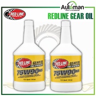 Red Line Redline 75W90NS Non-Limited Slip Synthetic Manual Transmission Gear Oil