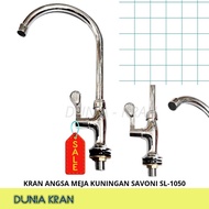 Brass Dishwashing Faucet Kitchen Faucet Goose Countertop BRASS SINK TAP SAVONI SL1050