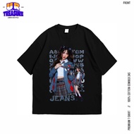 KATUN Hyein Newjeans 24s cotton t-shirt / Oversize newjeans hyein by UR Treasure