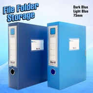 File Folder Box A4 Size Paper Organizer Document Organizer File Paper Storage