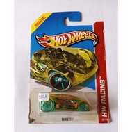 Hot Wheels - Vandetta Yellow HW Racing Track Stars