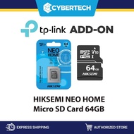 Cybertech TP-Link Hiksemi HS-TF-D1 (STD) 64GB NEO HOME MICRO SD