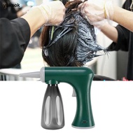[yuksok] Bubble Device Hair Steamer Foaming Machine Hair Curler Electric Rechargable Tool for Salon 