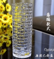 Vase Living room flower arrangement water culture rich bamboo lily floor vase European large glass