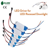 LED Driver 1W To 24W AC to DC Power For LED Recessed Ceiling Downlights