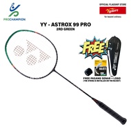 YY ASTROX 99 PRO 2rd Gre Badminton Racket Attack Type Smash Power Racket Pre-strung With Bag