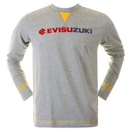 EVISU Marl Grey Early Original Genuine Rare Evisuzuki EV1059 JM1 t Shirt EVIS1117