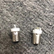 GoldenSilver 3/4.5/6V 0.5W Torch Bulb 6000K White LED E10 Socket Replacement Bulb for Torch Torch LE