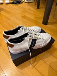 【全新連盒】減價！Tommy Hilfiger 經典白帆布鞋／休閒板鞋