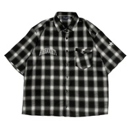 Cubic Society Flannel Boxy - Boxy Flannel Black Yarnded