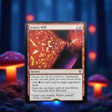 MKC MKM RVR HOLO3-Ⅰ0203 Tcg cards proxy magical Jeska's Will Vein the shock land Divine Visitation C