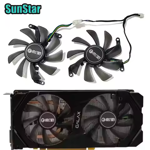 NEW 2PCS/1SET 85MM GTX1660 RTX2060 GPU Cooling Fan For GALAX KFA2 GTX 1660 1660TI RTX 2060 2070 Supe