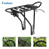 [Koolsoo] Rear Luggage Cargo Rack Panniers Alloy Carrier for Parts Load Limit 88 lbs/40kg Suitable f