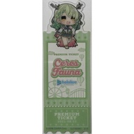 [ALG] Hololive CITY '24 Transparent Bookmark Ceres Fauna