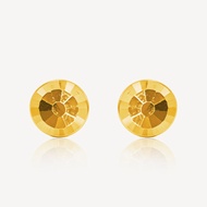916 Gold Disco Earring