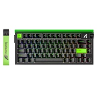 ATTACK SHARK | คีย์บอร์ดเกมมิ่งแบบแม่เหล็ก 8K Hz R85HE ATTACK SHARK RGB Neon Light Box ระบบ Rapid Tr