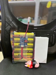 แบตลิเธียมฟอสเฟสแบตลำโพงบลูทูธDIY 6s21v 15am สีทอง