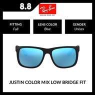Ray-Ban Justin Unisex Full Fitting Sunglasses (55 mm) RB4165F 622/55