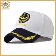 CAPA Sailor Ship Boating Captain  Hat Adult Kids Navy Marine Cosplay Hat
