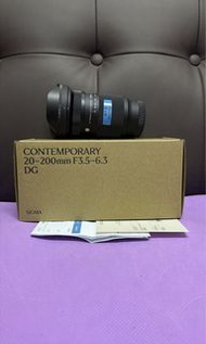剛剛四月買 全新一樣 香港行貨三年保養 全套有盒 有保養 2028-10 Sigma Contemporary 20-200 20-200mm DG Sony E Mount 最新款