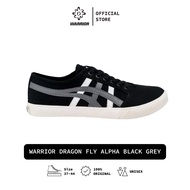 Warrior Dragon Fly Alpha Black Grey - Canvas Shoes - Warrior Shoes