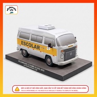 Volkswagen T1 School Bus Paper Model Assembly Kit 1:35 Scale High Quality Paper - MohinhgiayVN