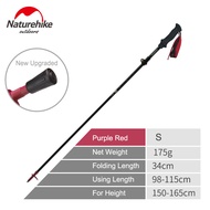 Naturehike Changfeng EXT/ST07 Carbon Fiber Trekking Pole Climbing Stick Light Weight only 175g Walki
