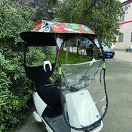 Electric bicycle windshield Canopy Motorcycle ebike canopy waterproof Awning Electric Car Scooter Co
