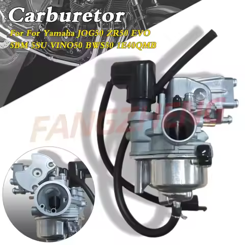 19mm Carburator Carb For Yamaha VINO50 JOG50 EVO ZR50 5BM 5SU 1E40QMB BWS50 Motorcycle Scooter 2 str