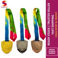 MP 358 MEDAL BESI / METAL MEDAL / PLAQUE / TROPHY / Souvenir / Gifts / Event / Hadiah / Cenderahati