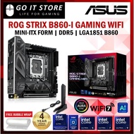 ASUS ROG STRIX B860-I GAMING WIFI DDR5 D5 LGA1851 mITX Gaming Motherboard + Intel Core Ultra 5 245K 