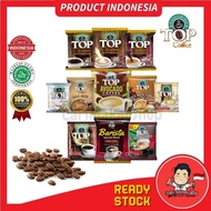 TOP Coffee Kopi 1 Renteng / 10pcs Product Indonesia 🇮🇩 Cappucino Gula Aren Mocca Susu White Coffee T