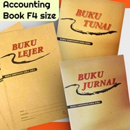 AKINA SAVE Famosa F4 Account Book Cash Book Journal Book Ledger Book Buku Akaun Buku Jurnal Buku Tun