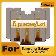 ❥5 PCS 6.5\"Original LCD For Samsung Galaxy A12 A125 LCD Display With Frame Touch Screen Digitiz Ts