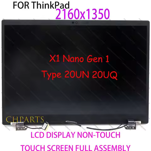13" 2160x1350 IPS LCD Screen Replacement Full Assembly For Lenovo Thinkpad X1 Nano Gen 1 Type 20UN 2