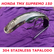 RDS 304 STAINLESS FRONT FENDER TAPALODO HARAP HONDA TMX SUPREMO 150