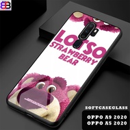 Softcase GLASS OPPO A9 2020/A5 2020 Blessings Of Success Together (SOFTCASEGLASS) - CASE [BEAR] Casing OPPO A9 2020/A5 2020 Newest 2024 SOFT CASE GLASS TPU OPPO Can Pay On The Spot