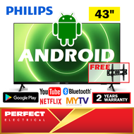 Philips 43 inch 43PFT6915 / 40 inch 40PFT6916 ANDROID Smart LED TV Full HD 1080p Built in Wifi 43PFT6915/68 40PFT6916/68 [FREE HDMI CABLE]