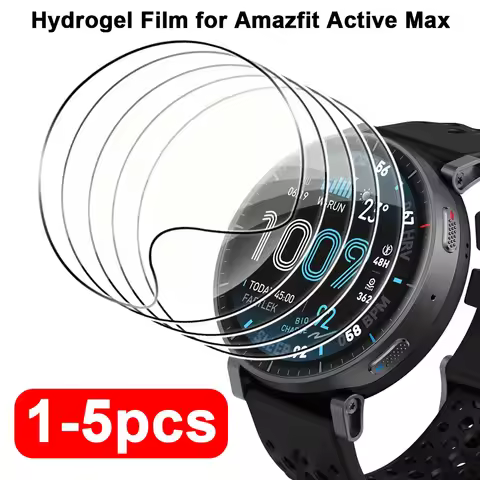 Hydrogel Film For Amazfit Active Max Screen Protector HD Clear Soft Film Anti-Scratch Amazfit Active