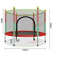 300 Kilograms Of Weight Trampoline Exercise Jump Play