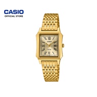 Casio General LTP-B190G-9BV Gold Stainless Steel Band Women Watch